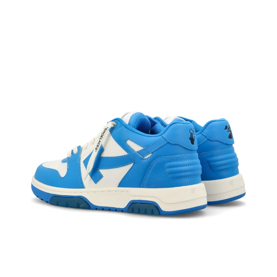 OFF WHITE Out Of Office Ooo Low Tops White Blue FW22